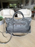 Cartera gris BALENCIAGA