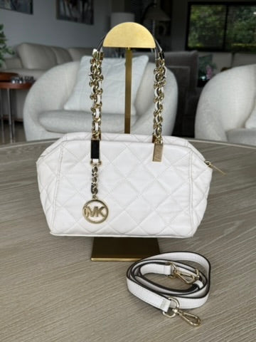 Cartera cuero crema MICHAEL KORS