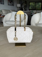 Cartera cuero crema MICHAEL KORS