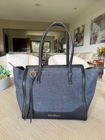 Bolso azul SALVATORE FERRAGAMO