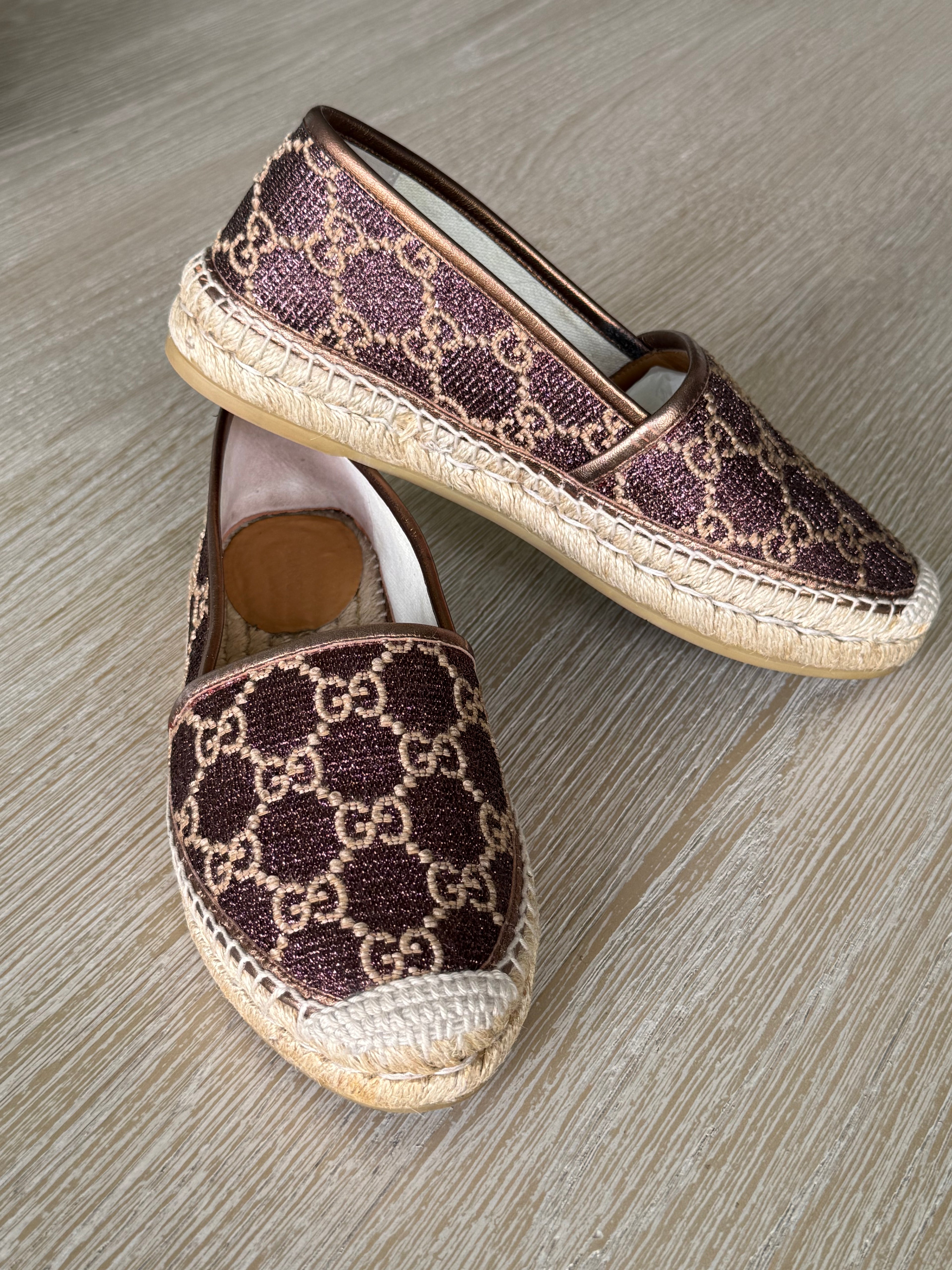 Zapatos Espadriles Gucci