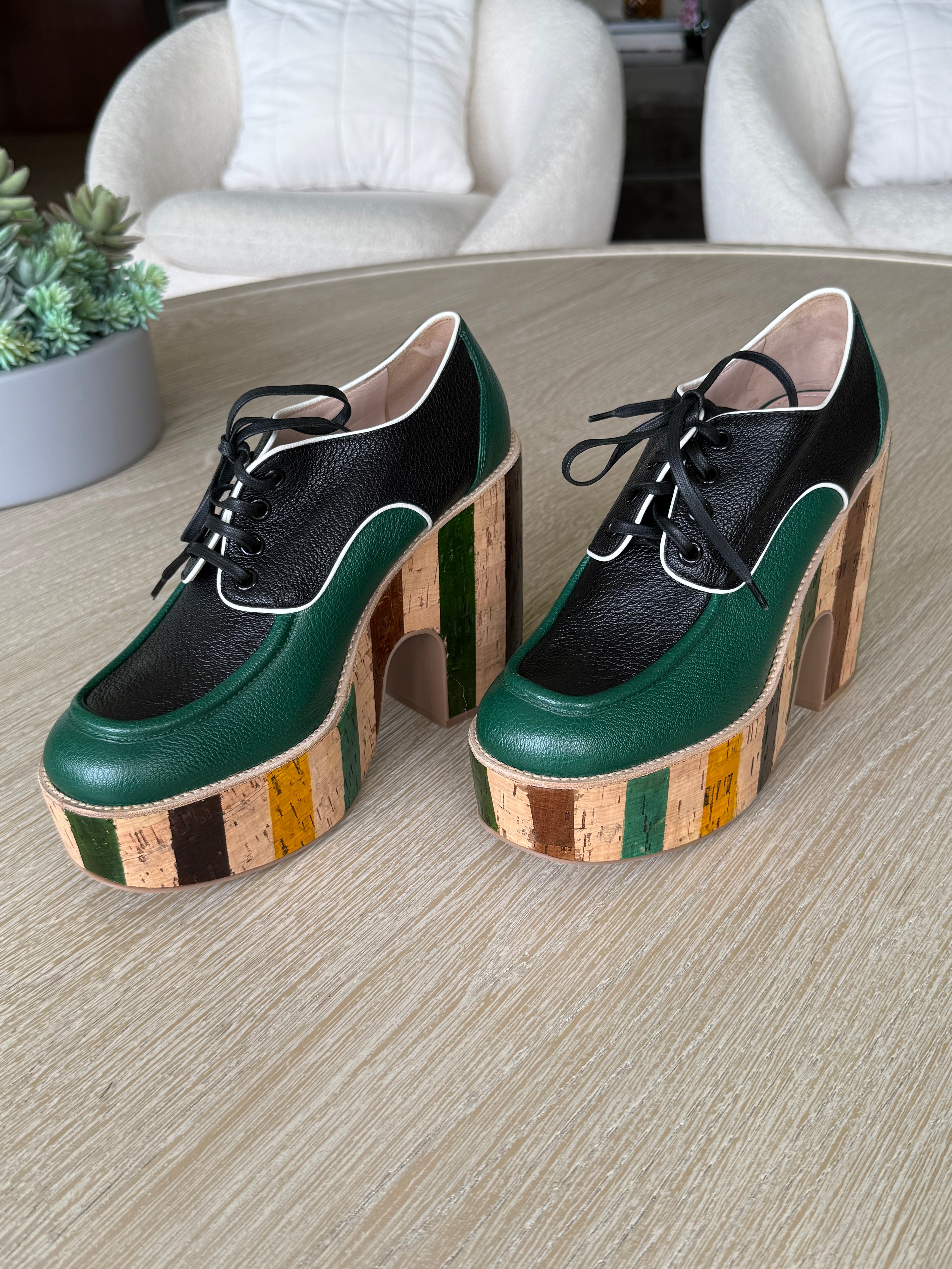 Zapatos Plataforma Miu Miu