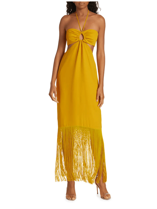 Vestido de fiesta NO PISE LA GRAMA