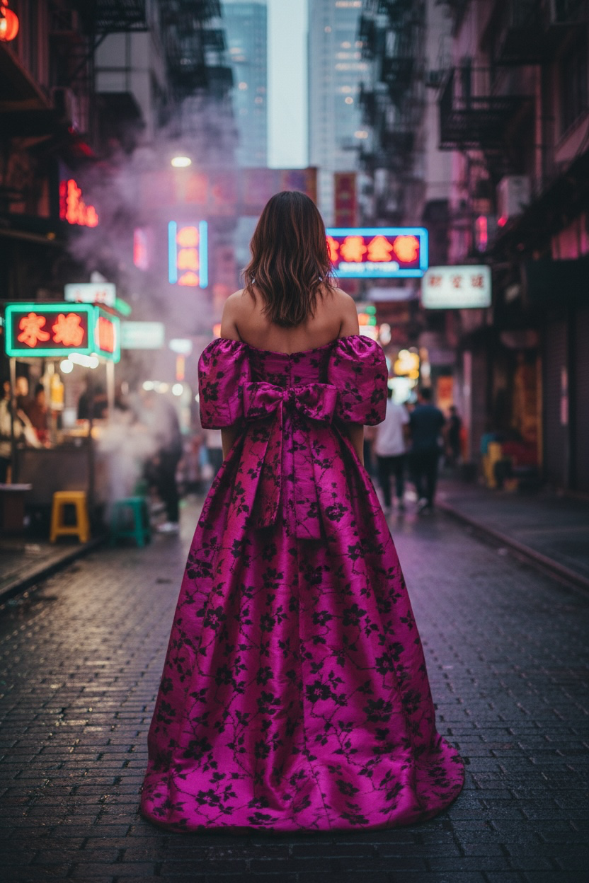 Vestido de fiesta ROSA CLARÁ