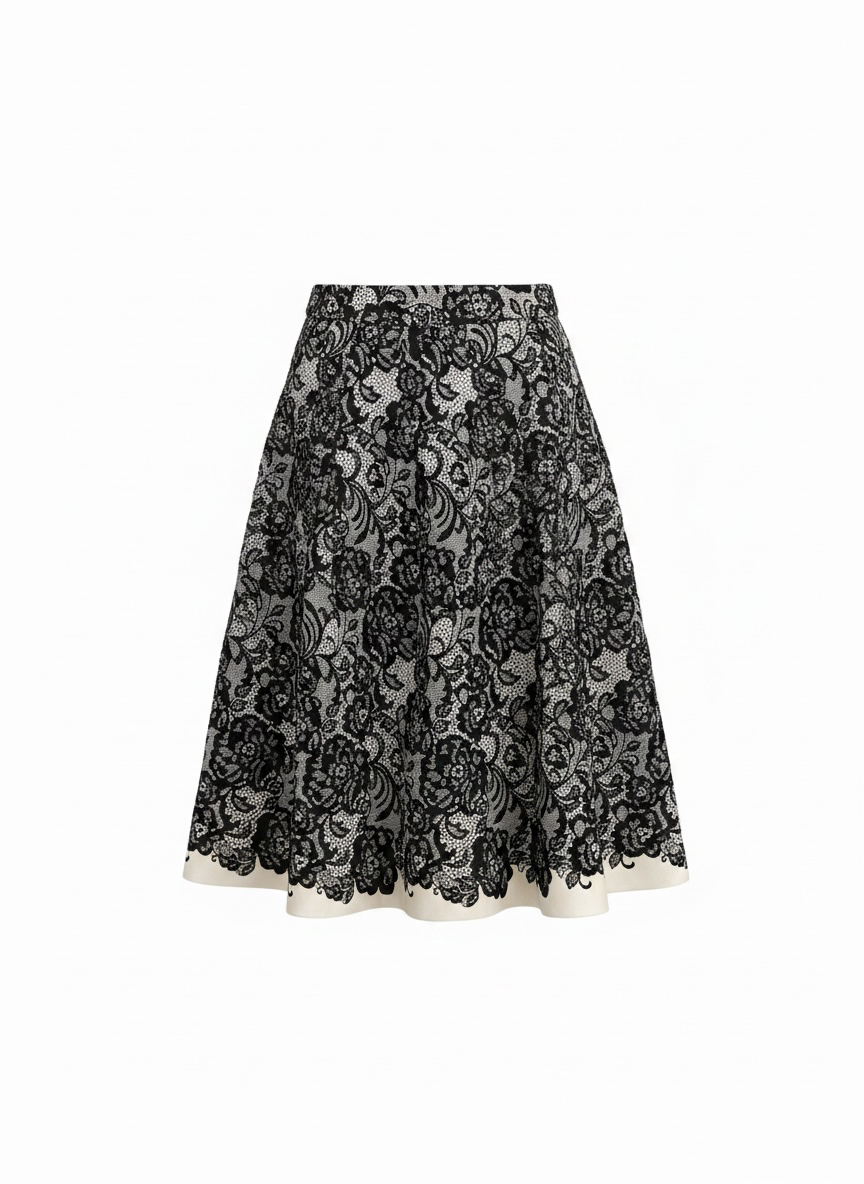 Falda Coctel White House Black Market