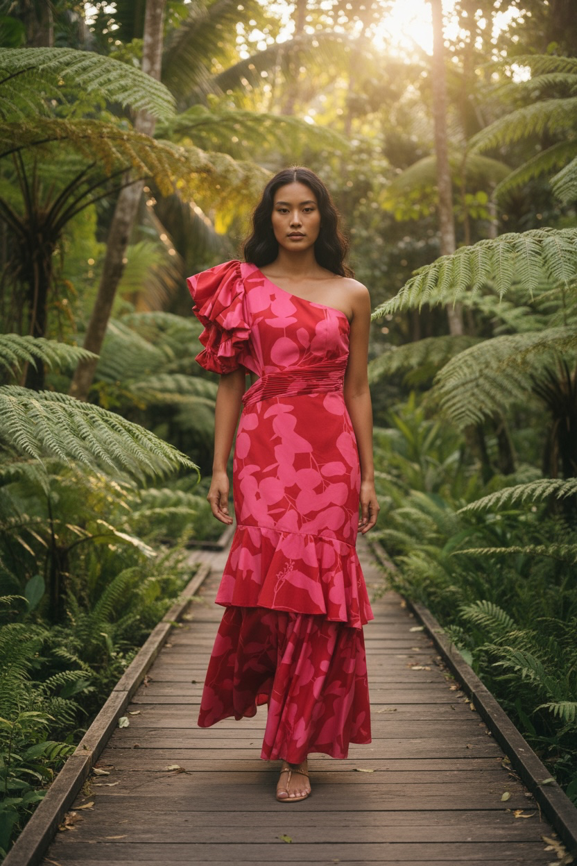 Vestido coctel BRISA