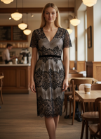 Vestido coctel BCBG